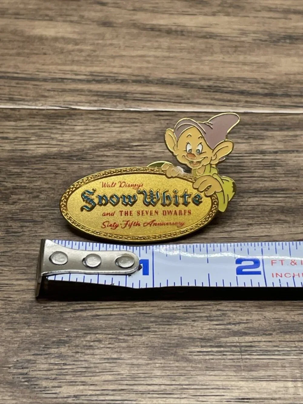Disney Snow White and the Seven Dwarves 65th Anniversary LE 3600 Pin KG JD